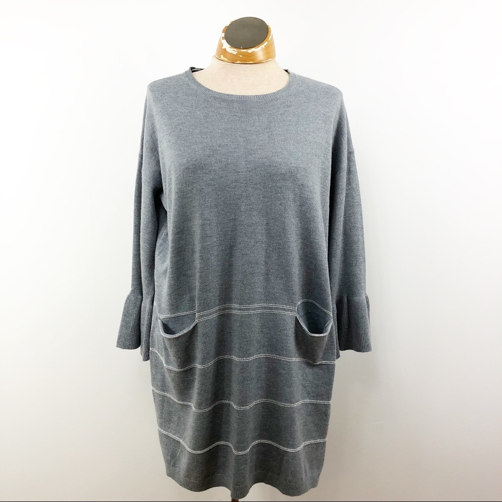 Two Sisters lightweight knit tunic or mini dress
